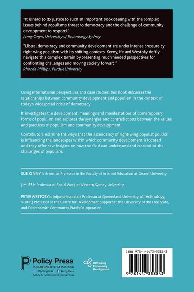 Produktbild: Populism, Democracy and Community Development