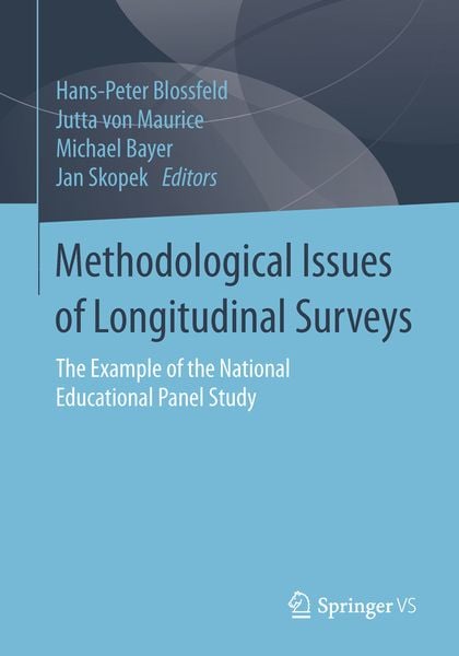Produktbild: Methodological Issues of Longitudinal Surveys