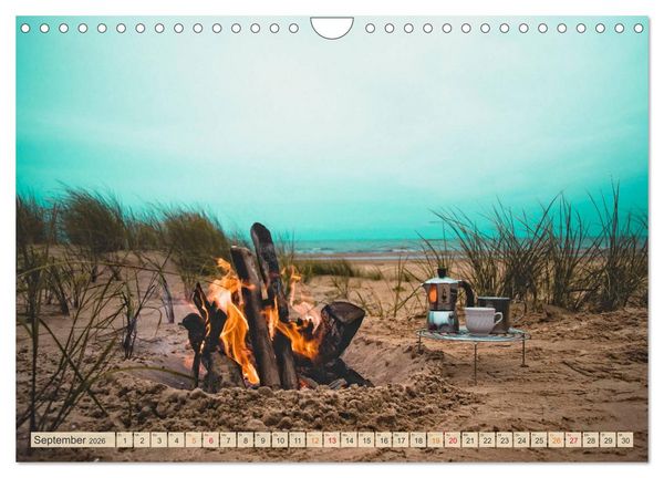 Produktbild: Let's start Camping (Wandkalender 2026 DIN A4 quer), CALVENDO Monatskalender