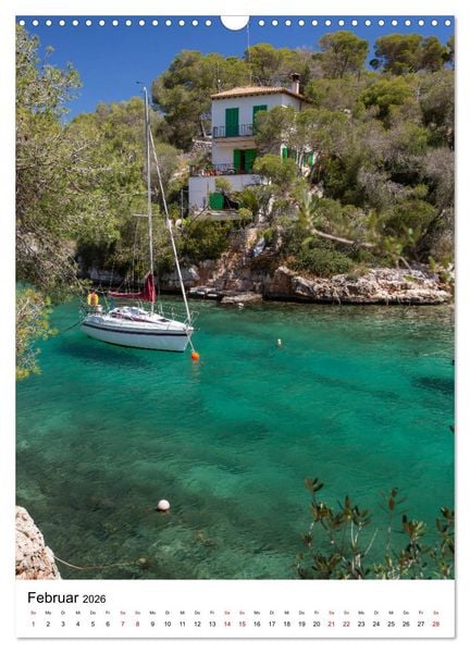 Produktbild: Mallorca - Insel des Gl&uuml;cks (Wandkalender 2026 DIN A3 hoch), CALVENDO Monatskalender