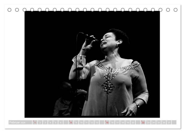 Produktbild: Jazz Ladies in der alten Schmiede (Tischkalender 2026 DIN A5 quer), CALVENDO Monatskalender