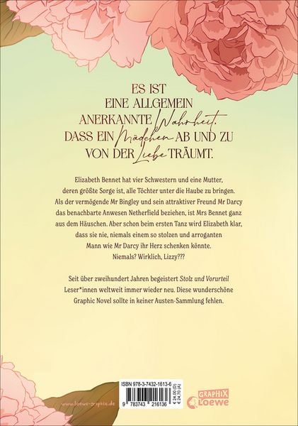 Produktbild: Stolz und Vorurteil - Die Graphic Novel nach Jane Austen