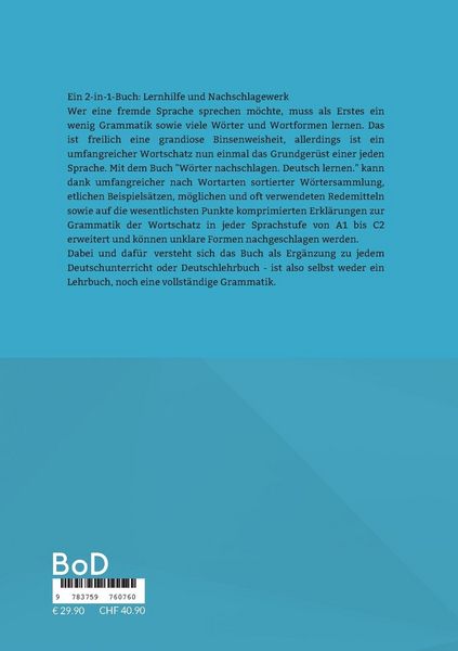 Produktbild: W&ouml;rter nachschlagen. Deutsch lernen.