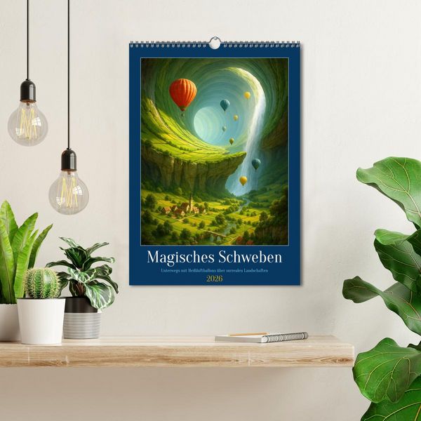 Produktbild: Magisches Schweben (Wandkalender 2026 DIN A3 hoch), CALVENDO Monatskalender