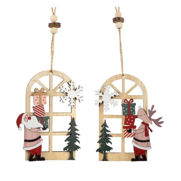 HTI-Living Baumschmuck 12cm, 2er Set Baumschmuck 12cm, 2er Set