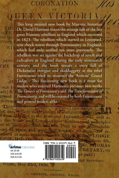 Produktbild: The Liverpool Masonic Rebellion and the Wigan Grand Lodge
