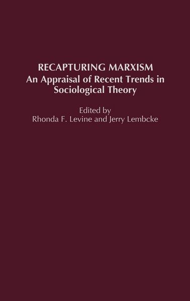 Produktbild: Recapturing Marxism