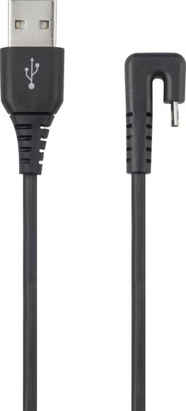 Produktbild: Renkforce USB-Kabel USB 2.0 USB-A Stecker, USB-Micro-B Stecker 1.00m Schwarz RF-4598342