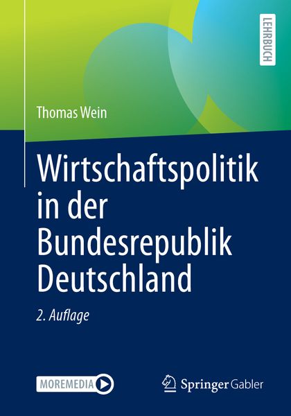 Produktbild: Wirtschaftspolitik in der Bundesrepublik Deutschland