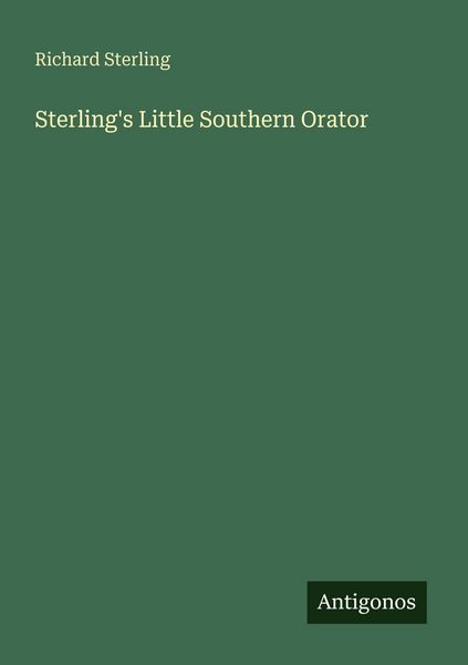 Produktbild: Sterling's Little Southern Orator