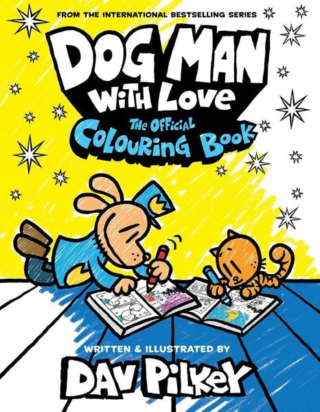 Produktbild: Dog Man With Love: The Official Colouring Book