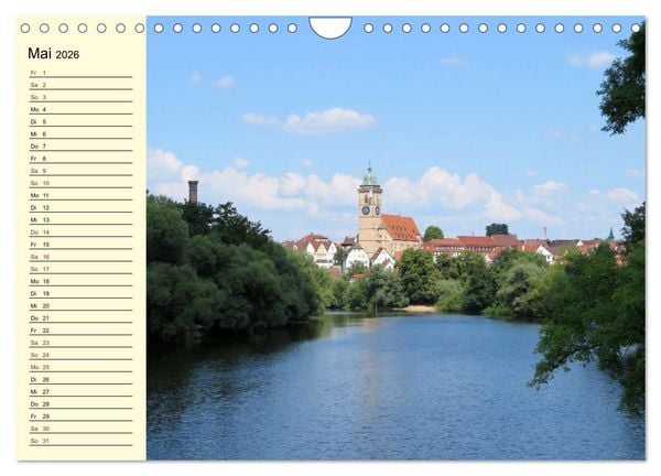 Produktbild: Sehenswertes in Baden-W&uuml;rttemberg erleben (Wandkalender 2026 DIN A4 quer), CALVENDO Monatskalender