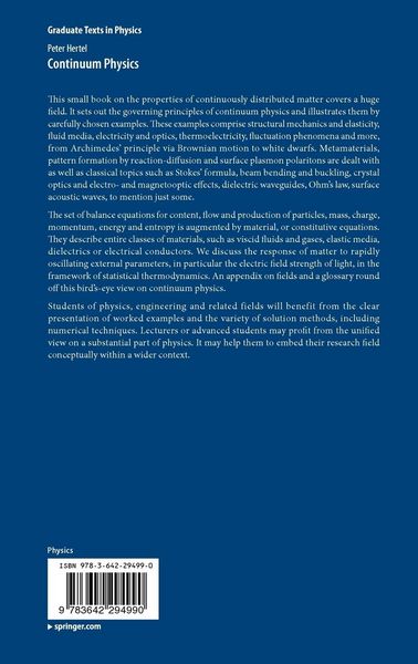 Produktbild: Continuum Physics