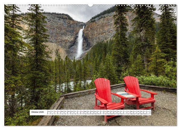 Produktbild: Die Kanadischen Rocky Mountains (hochwertiger Premium Wandkalender 2026 DIN A2 quer), Kunstdruck in Hochglanz