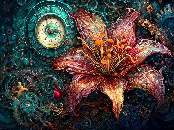 Produktbild: CALVENDO Puzzle Rote Lilie | 2000 Teile Lege-Gr&ouml;&szlig;e 90x67cm Foto-Puzzle f&uuml;r gl&uuml;ckliche Stunden