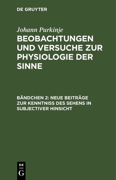 Produktbild: Neue Beitr&auml;ge zur Kenntniss des Sehens in subjectiver Hinsicht