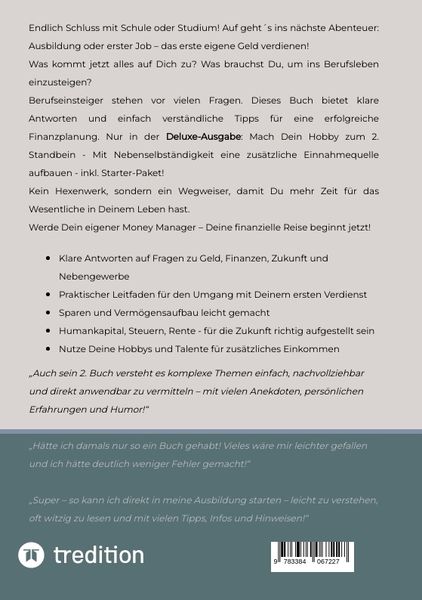 Produktbild: Sei Dein Money Manager! Deluxe-Ausgabe