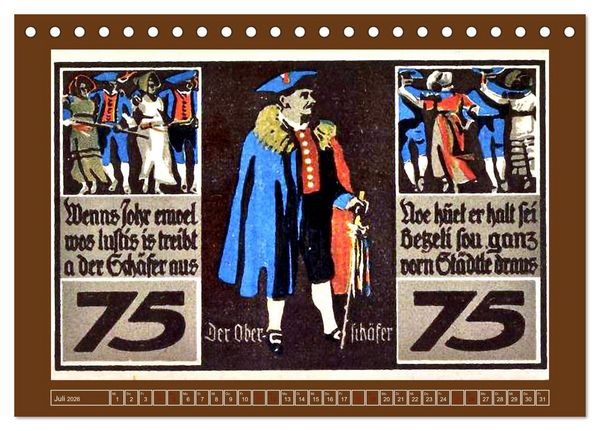 Produktbild: Gru&szlig; aus Rothenburg ob der Tauber (Tischkalender 2026 DIN A5 quer), CALVENDO Monatskalender
