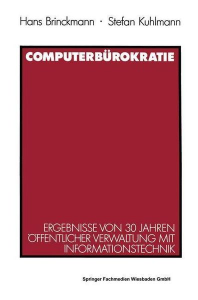 Produktbild: Computerb&uuml;rokratie