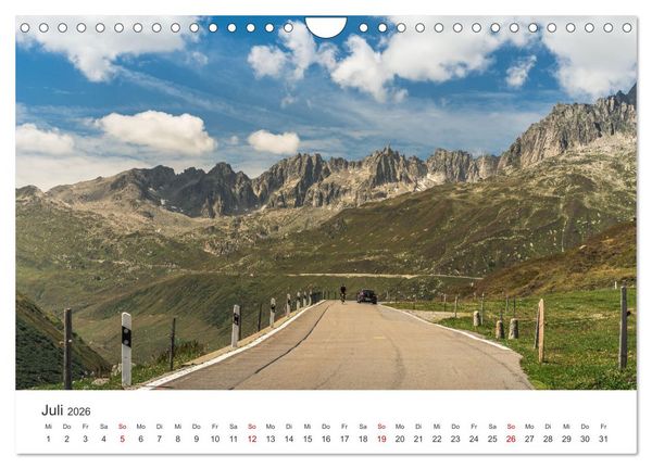 Produktbild: Schweizer Alpenp&auml;sse (Wandkalender 2026 DIN A4 quer), CALVENDO Monatskalender
