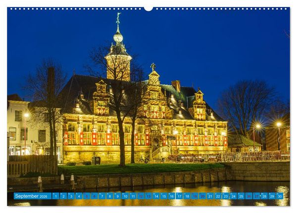 Produktbild: Ein Blick auf Middelburg in Zeeland (Wandkalender 2026 DIN A2 quer), CALVENDO Monatskalender
