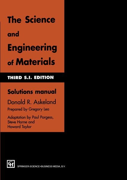 Produktbild: The Science and Engineering of Materials