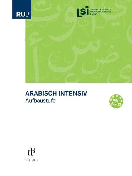 Produktbild: Arabisch intensiv. Aufbaustufe