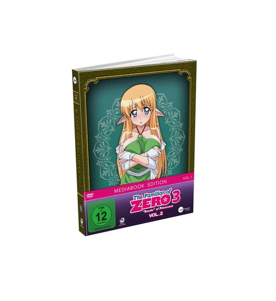 Produktbild: The Familiar of Zero 3: "Rondo" of Princesses (Staffel 3) - Vol. 2 - Limited Mediabook Edition