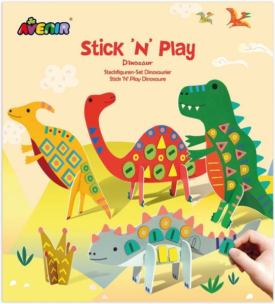Produktbild: Avenir Kreativset Dinosaurier