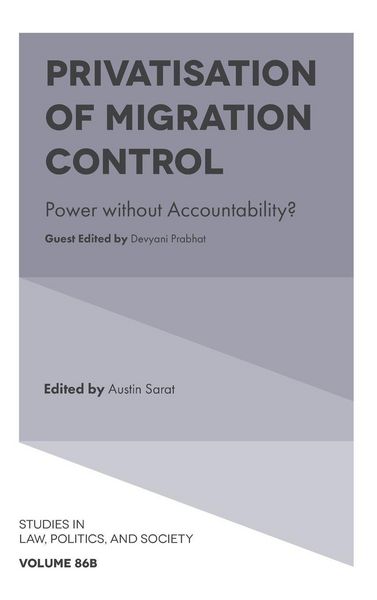 Produktbild: Privatisation of Migration Control