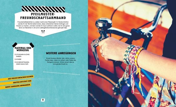 Produktbild: Friends forever &ndash; Armb&auml;nder kn&uuml;pfen, knoten, flechten