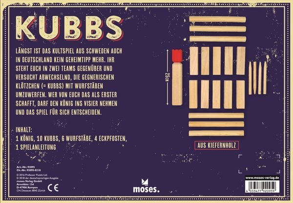 Produktbild: Kubbs - Wikingerspiel