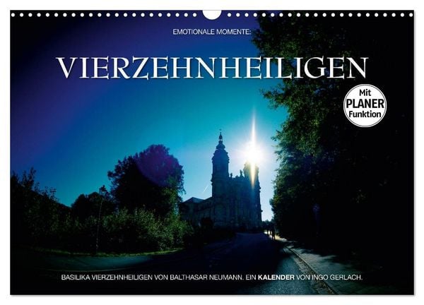 Produktbild: Vierzehnheiligen (Wandkalender 2026 DIN A3 quer), CALVENDO Monatskalender