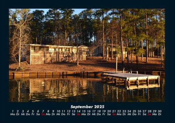 Produktbild: Seeblick 2025 Fotokalender DIN A4
