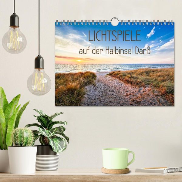 Produktbild: Lichtspiele auf der Halbinsel Dar&szlig; (Wandkalender 2026 DIN A4 quer), CALVENDO Monatskalender