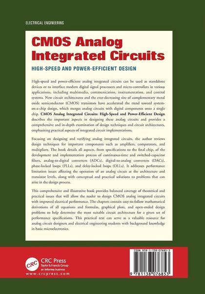 Produktbild: CMOS Analog Integrated Circuits