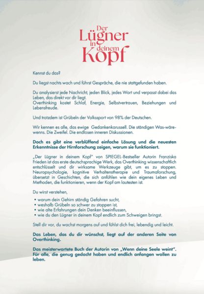 Produktbild: Der L&uuml;gner in deinem Kopf