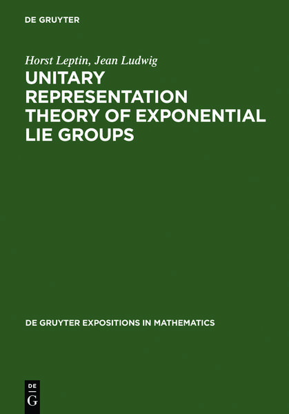 Produktbild: Unitary Representation Theory of Exponential Lie Groups