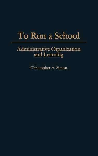Produktbild: To Run a School