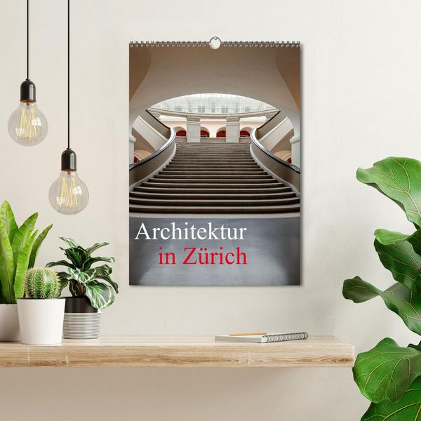 Produktbild: Architektur in Z&uuml;rich (Wandkalender 2026 DIN A3 hoch), CALVENDO Monatskalender
