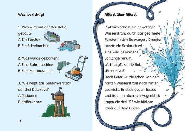 Die drei ??? Kids, Bücherhelden 2. Klasse, Tatort Baustelle
