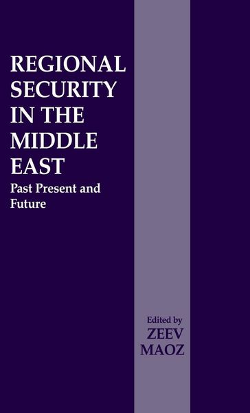 Produktbild: Regional Security in the Middle East