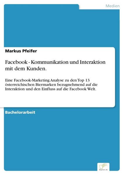 Produktbild: Facebook - Kommunikation und Interaktion mit dem Kunden.