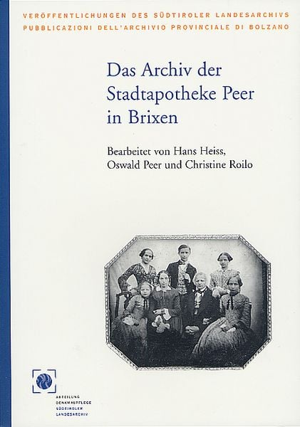 Produktbild: Das Archiv der Stadtapotheke Peer in Brixen