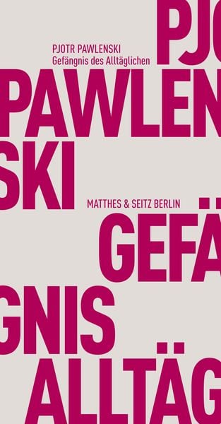 Produktbild: Gef&auml;ngnis des Allt&auml;glichen