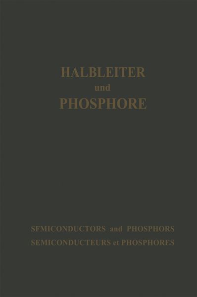 Produktbild: Halbleiter und Phosphore / Semiconductors and Phosphors / Semiconducteurs et Phosphores