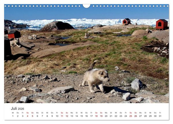 Produktbild: Gr&ouml;nland Bizarre Eiswelt um Ilulissat (Wandkalender 2026 DIN A3 quer), CALVENDO Monatskalender