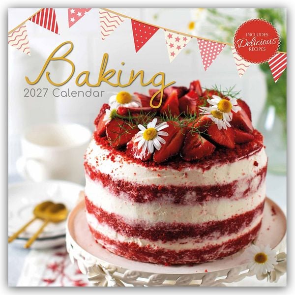 Produktbild: Baking &ndash; Backen 2027 &ndash; 16-Monatskalender