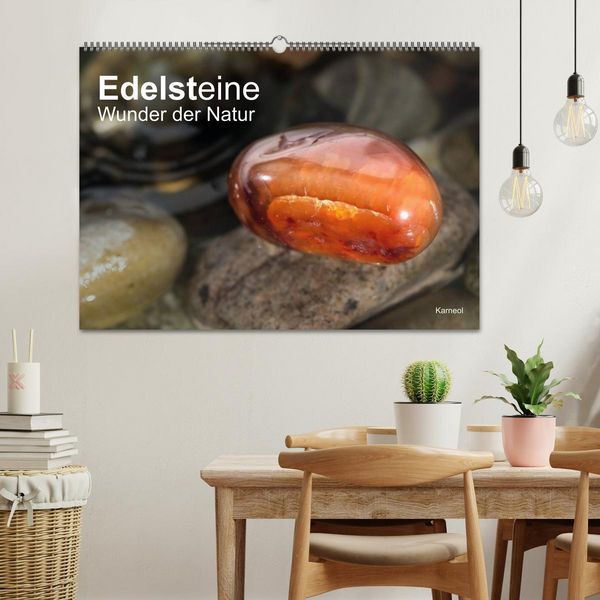 Produktbild: Edelsteine. Wunder der Natur (Wandkalender 2026 DIN A2 quer), CALVENDO Monatskalender