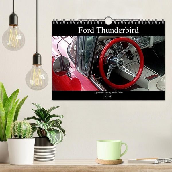 Produktbild: Ford Thunderbird (Wall Calendar 2026 DIN A4 landscape), CALVENDO 12 Month Wall Calendar